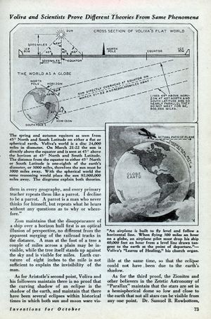 $5,000 for Proving the Earth is a Globe (Modern Mechanics - Oct, 1931)